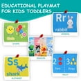 thumbnail image 4 of Homore Kids Play Rug ABC, Numbers & Animals Educational Rug for Bedroom 35" x 59" Colorful, 4 of 8