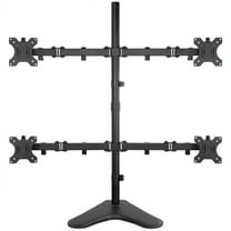 Mount-It! Quad Monitor Desk Stand | Fits 17-32 Inch Screens