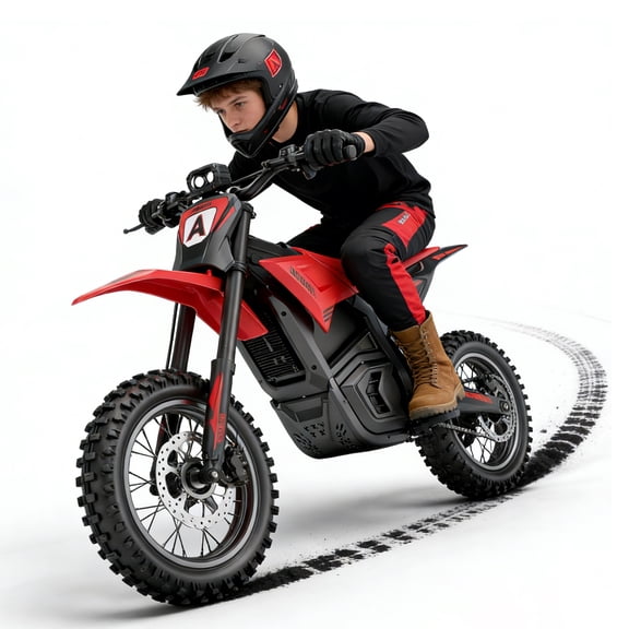 Electric Dirt Bike for Teens & Adult age 13 2500W Motor Electric Motorcycle 48V 20.8AH Battery 14"/12" Off-Road Fat tire Dirt Bike Electric 30-37 mph mini e Bike Hydraulic Brakes