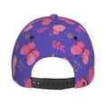 thumbnail image 6 of Haiem Girl Butterfly Baseball Cap Dad Hat Cotton Soft Adjustable Fashion Hats for Men Women Unisex Style Headwear, 6 of 9