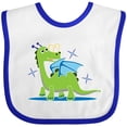 thumbnail image 3 of Inktastic Dragon for Kids Boys or Girls Baby Bib, 3 of 4