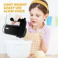 thumbnail image 2 of Cordless Hand Mixer, 3 Speed Rechargeable Mixers Electric, Type-C Charging Cable Dual-head Whisk for Whipping Mixing Egg, Cake Dough, Mashed Potatoes and More, 2 of 4