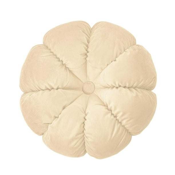 Cojín redondo para asiento de silla Macarena tatami beige Almohada redonda