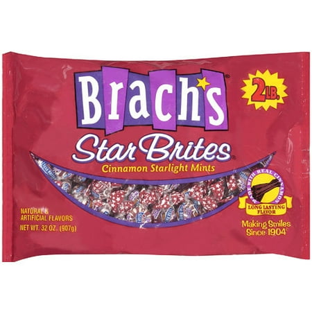 Brach's Star Brites Cinnamon Starlight Mints Candy, 32 Oz.