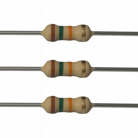 E-Projects 50EP51415K0 15k Ohm Resistors, 1/4 W, 5% (Pack of 50)