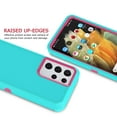 thumbnail image 5 of Galaxy S21 Ultra 5G Case, Sturdy Case for Samsung Galaxy S21+ 5G 6.8", Tekcoo Full-Body Shockproof Protection Heavy Duty Armor Hard Plastic & Shock Absorption Rubber Rugged Bumper 3-in-1 Case, 5 of 8