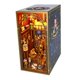 thumbnail image 4 of Juego de libros de bricolaje para casa de muñecas, sujetalibros de rompecabezas de madera 3D, callejón decorativo con inserción de estantería para, 4 of 8