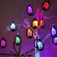 thumbnail image 3 of Lantern String Lights 80 LED Lights Mini Vintage Christmas Halloween Decorative Kerosene String Lights Patio Garden Home 484, 3 of 5