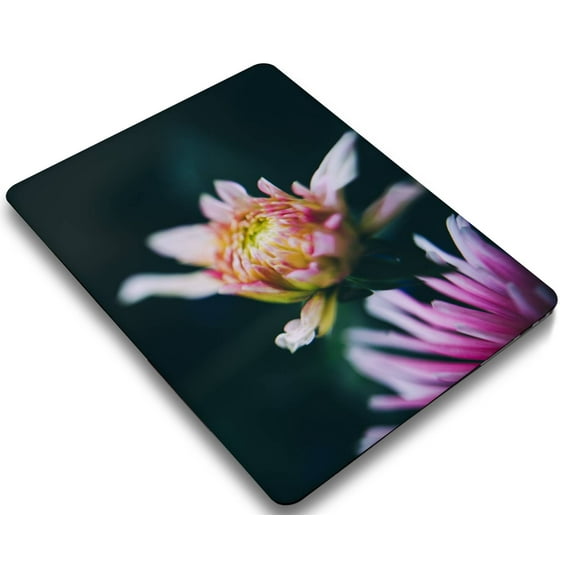 KSK KAISHEK Compatible MacBook Pro 13" Case Early Late 2012/2013/2014/2015 Release Model A1425 & A1502, Plastic Protective Case Hard Cover + Black Keyboard Cover, Flower 1931