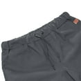 thumbnail image 5 of zuwimk Mens Shorts,Men's Lightweight Ripstop Stretch Cargo Short Gray,L, 5 of 5