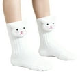 thumbnail image 3 of DHFJKG Baby Toddler Socks With 3D Animal Character Designs Crew Socks Girls Boys Cute Cozy Stockings, 3 of 3