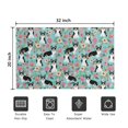 thumbnail image 5 of Corgi Dog and Flowers Door Rugs,Washable Non Slip Door Mats Indoor,Decorative Door Mats,Entry Mat Indoor for Entrance,Bedroom,Kitchen,Bathroom,20"x32", 5 of 6