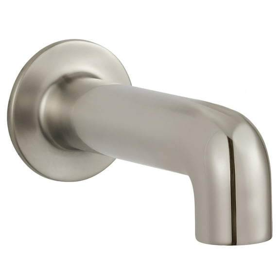 American Standard Studio S Non-Diverter Slip-On Tub Spout in Brushed Nickel
