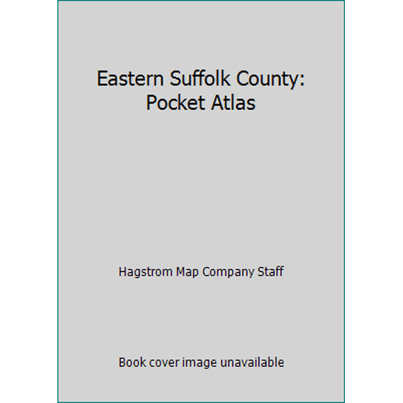 Pre-Owned Eastern Suffolk County: Pocket Atlas (Paperback) 0880970456 9780880970457