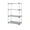 Galvanized Steel, variant on Galvanized Steel 4 Shelf Solid Shelving Starter Kits - 24 x 42 x 74 in.
