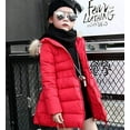 thumbnail image 6 of YOUI-GIFTS Girls Winter Parka Down Coat Puffer Jacket Tutu Overcoat with Fur Hood 4-10T, 6 of 6