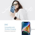 thumbnail image 6 of Designed for iPhone 14/13 Case, [Support Wireless Charging] Soft Silicone Slim Anti-Scratch Case for iPhone 14/13 6.1 inch, Light Blue, 6 of 13