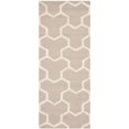 thumbnail image 5 of SAFAVIEH Cambridge Joshua Geometric Wool Area Rug, Beige/Ivory, 8' x 8' Square, 5 of 10