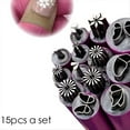 thumbnail image 2 of Juego de 15 Sellos para Decoración de Uñas, Sellos de Flores para Uñas, Kit de Estampador para Decoración de Uñas, Herramienta para Decoración de Uñas con Diferentes Patrones, 2 of 7