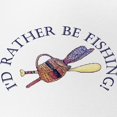 thumbnail image 2 of CafePress - I'd Rather Be Fishing! - Adjustable Unisex Printed Trucker Hat with Mesh Back, 2 of 10