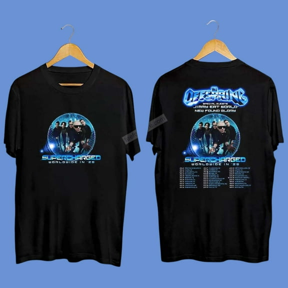 The Offspring Supercharged Worldwide In 2025 Music Shirt