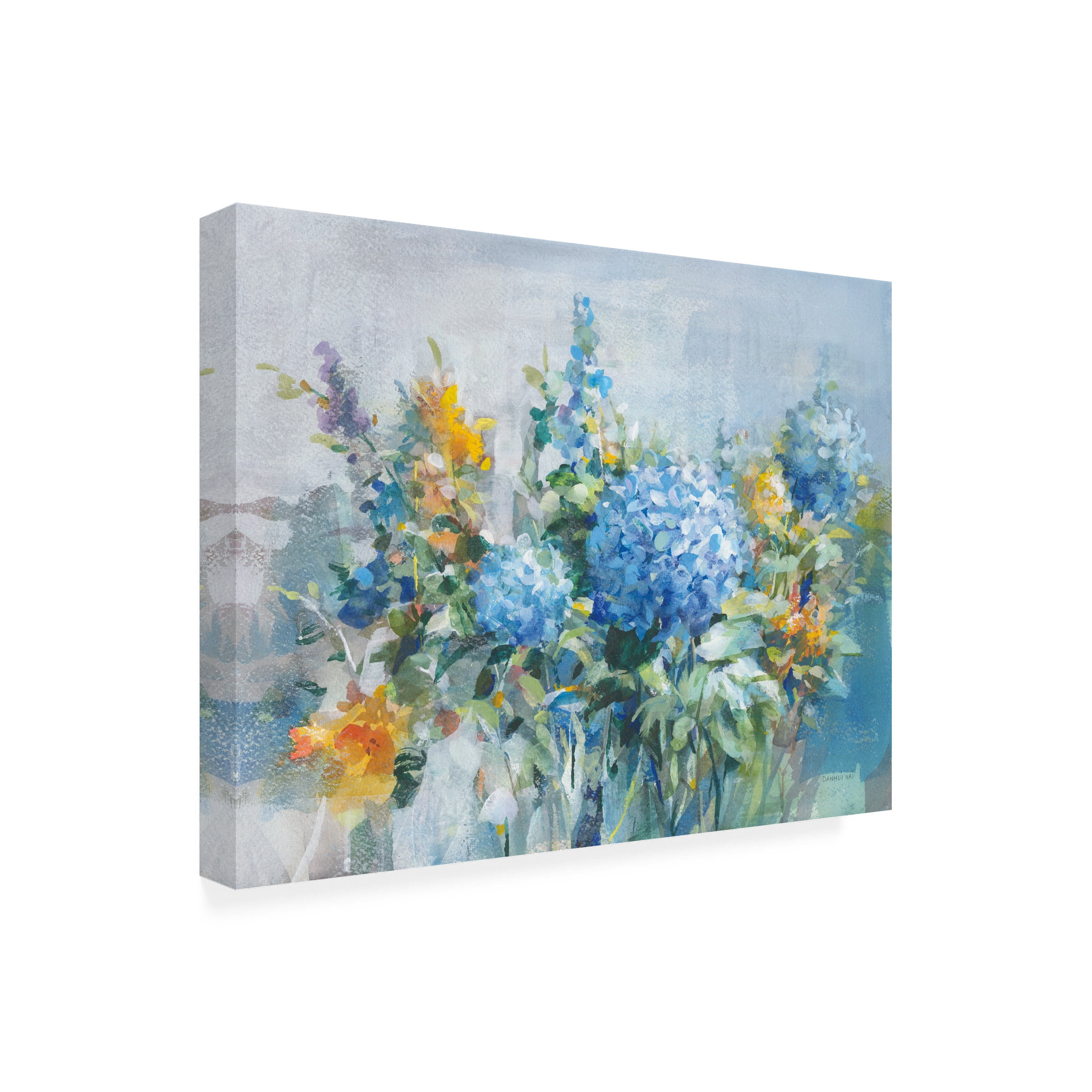 Danhui Nai 'August Garden' Canvas Art