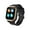 Black, variant on D02 Children's Early Education Games Smart Watch Smart Clock Music Playback Video Camera Calculator Flashlight Children's Smart Watch, Smart Watch