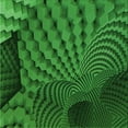thumbnail image 1 of Ahgly Company Machine Washable Indoor Square Transitional Deep Emerald Green Area Rugs, 4' Square, 1 of 7