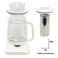 thumbnail image 3 of Double-Layer Electric Kettle1.5L with Stew Pot,Glass Health Pot, 9-in-1 Glass Tea Maker, Programmable Touch Panel, Stainless Steel Base for Soup, Por, 3 of 8