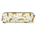 thumbnail image 4 of Rocae Leopard Print for Pen and Marker Pouch with Zipper for Men and Women, Stationery Bag Pen Holder for Work and Office, 4 of 9
