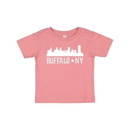 Inktastic Buffalo New York NY Cities Skyline Boys or Girls Baby T-Shirt