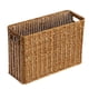 thumbnail image 2 of Cesta de de Estilo Japonés con Organizador de Ratán de Plástico para Armario de Dormitorio - Marron Sunnimix Cesta de almacenamiento, 2 of 8