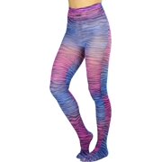 ToBeInStyle Women's Vibrant Multicolor Animal Print Leggings - Zebra Print Rainbow - One Size