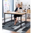 thumbnail image 5 of ChakmeOne Chair Mat for Hardwood Floor 48x72 Desk Rug Floor Protector Non-Slip & Machine Washable,Smooth Rolling for Office Chairs, 5 of 10