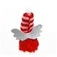 thumbnail image 5 of Colgante de ángel para árbol de Navidad, decoración de felpa, decoración de árbol de ángel para ventana de Navidad (rosa), 5 of 5