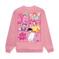 thumbnail image 3 of Moonsky Sudadera pop Demon Hun/er, sudadera Huntrix con cuello redondo, jersey de manga larga para mujer y hombre, ropa de calle, moda urbana (Rosa S), 3 of 4