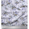 thumbnail image 1 of Soimoi Cotton Jersey Fabric Leaves & Floral Artistic Print Fabric by Yard 58 Inch Wide, 1 of 3
