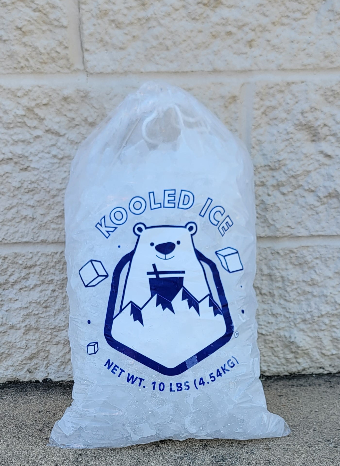 Heavy Duty Ice Poly Bags 3 mil (50 lb)