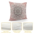 thumbnail image 4 of Pink Striped Christmas Decorations Pillow Covers Merry Christmas Winter Holiday Farmhouse Decor Throw Pillows Cushion Case, 4 of 5