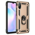 thumbnail image 1 of Shockproof Armor For Xiaomi Redmi 9A 9C 9T Case Phone Case for Redmi Note 7 8 Pro Ring Stand Bumper Silicone Phone Back Cover gold For Redmi Note8Pro, 1 of 6