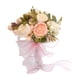 thumbnail image 4 of Ramo de novia para dama de honor, ramo de novia para boda, ramo artificial para novia Rosa, 4 of 9