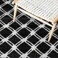 thumbnail image 5 of SAFAVIEH Adirondack Rhona Geometric Area Rug, Black/Light Grey, 8' x 10', 5 of 6