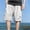 Gray Half Shorts Pants for Men, variant on Fashion Men's Summer Beach Trousers Casual Drawstring Sports Have Pockets Short Pants Regular Loose Shorts Soft Cotton Flex Stretch Training Knit Gym Cargo Half Shorts Pants Black 4