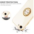 thumbnail image 4 of iPhone SE 2022 Case,iPhone SE 2020 Case,iPhone 8 Case, iPhone 7 Case with Rotatable Ring Holder Magnetic Kickstand Slim Shockproof Protective Phone Cover for iPhone SE 3rd/2nd Gen 4.7", White, 4 of 18