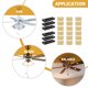 thumbnail image 4 of 6 conjuntos de techo Blades de ventilador de balanceo Kits de equilibrio Balanceo de ventiladores Pesos adhesivos, 4 of 5