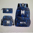 thumbnail image 1 of Three-piece Bag, Cartoon Peripheral Printed Backpack, Student Satchel Pencil Case, Can Be Customized-ZJKDGJKJ, 1 of 4