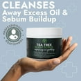 thumbnail image 2 of Tea Tree Scalp Scrub | Itchy & Dry Scalp Care with Tea Tree Oil, Quartz Powder & Sea Salt | Gently Exfoliates, Helps Reduce Flakes, Supports Healthy Hair Growth & Scalp Balance, 2 of 6