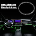 thumbnail image 2 of 1.5m 4.92ft 6mm 0.24" Transparent Universal PMMA Optic Fiber Side Glow Cable for Car, 2 of 6