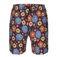 thumbnail image 4 of Naloa Leaves Flower Men's Beach Shorts, Surfing shorts, Swim trunks, Quick Dry Swim Trunks for Surfing Beach Fun - Small, 4 of 9