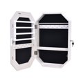 thumbnail image 2 of Zimtown Jewelry Cabinet Armoire Wall-Mounted with Mirror Jewelry Storage Organizer, 2 of 8